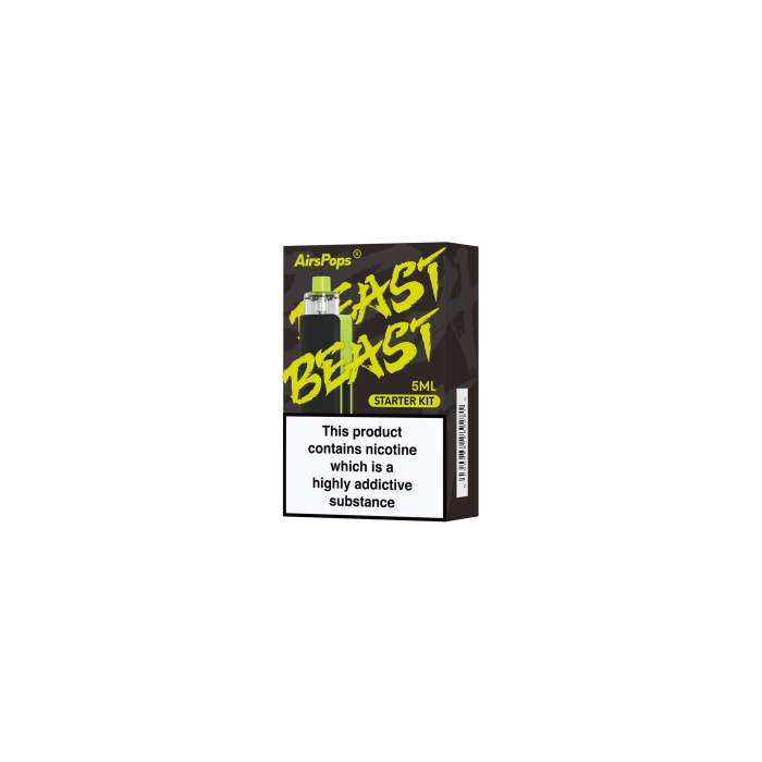 AirsPops BEAST Vape Kit – 80W Power, 5ml Tank & Dual Airflow | Coffee & Vape South Africa