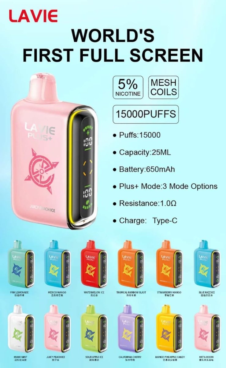 Lavie Plus+ 15000 - Coffee and Vape Shop South Africa