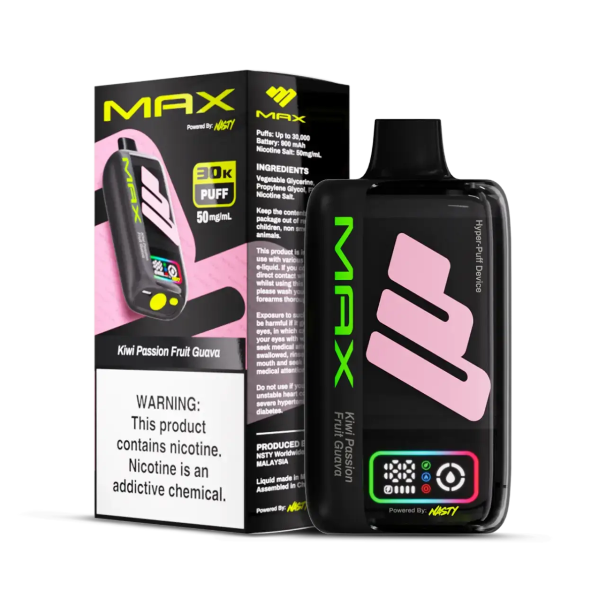 Nasty Bar Max 30K - Coffee and Vape Shop South Africa