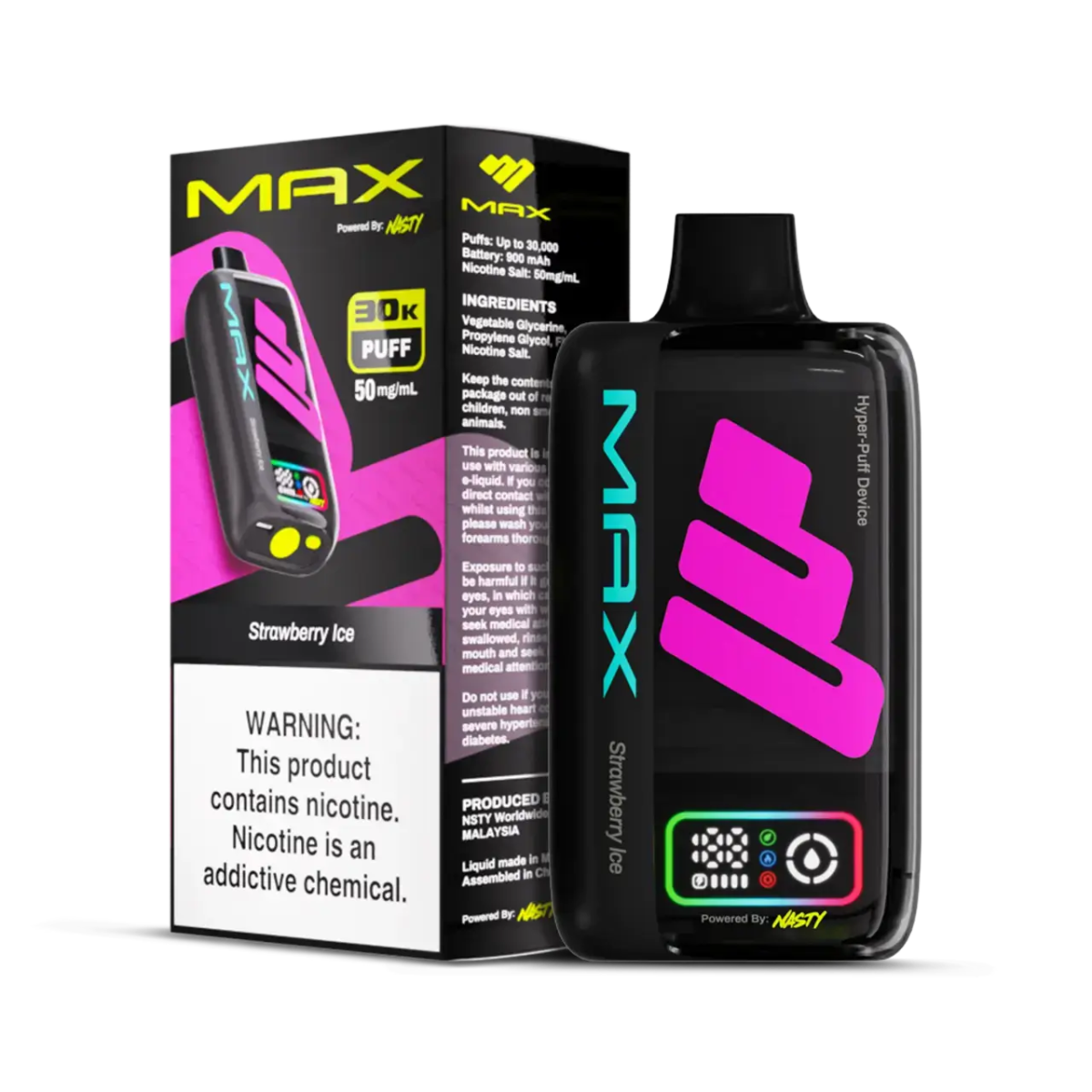 Nasty Bar Max 30K - Coffee and Vape Shop South Africa