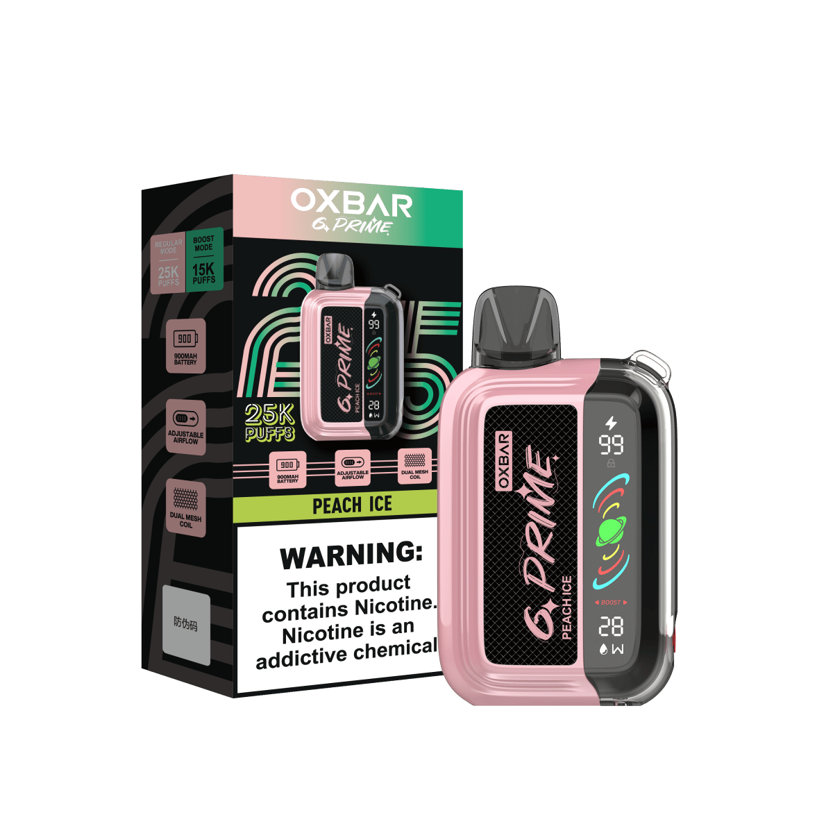 Oxbar GPrime 25K - Coffee and Vape Shop South Africa
