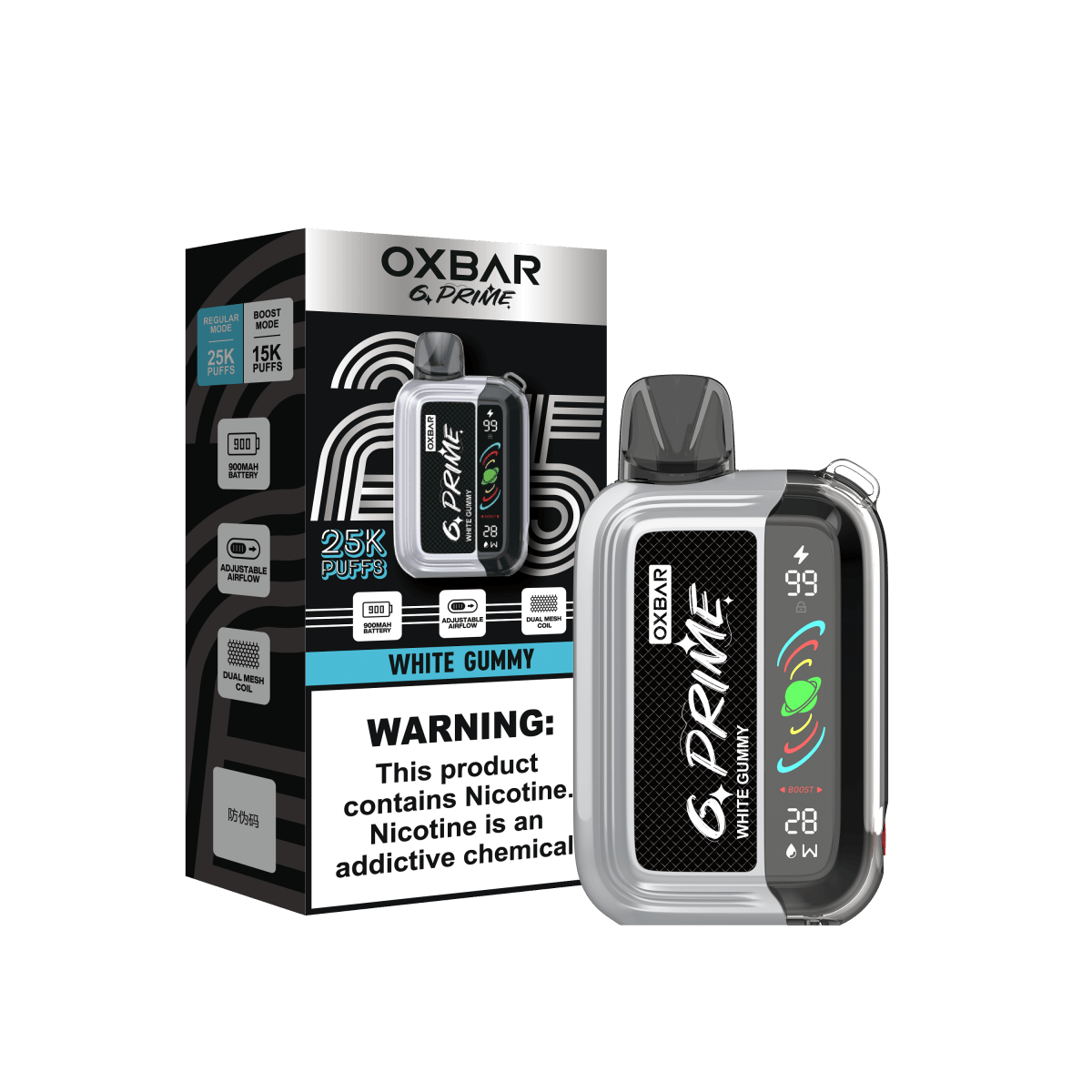 Oxbar GPrime 25K - Coffee and Vape Shop South Africa
