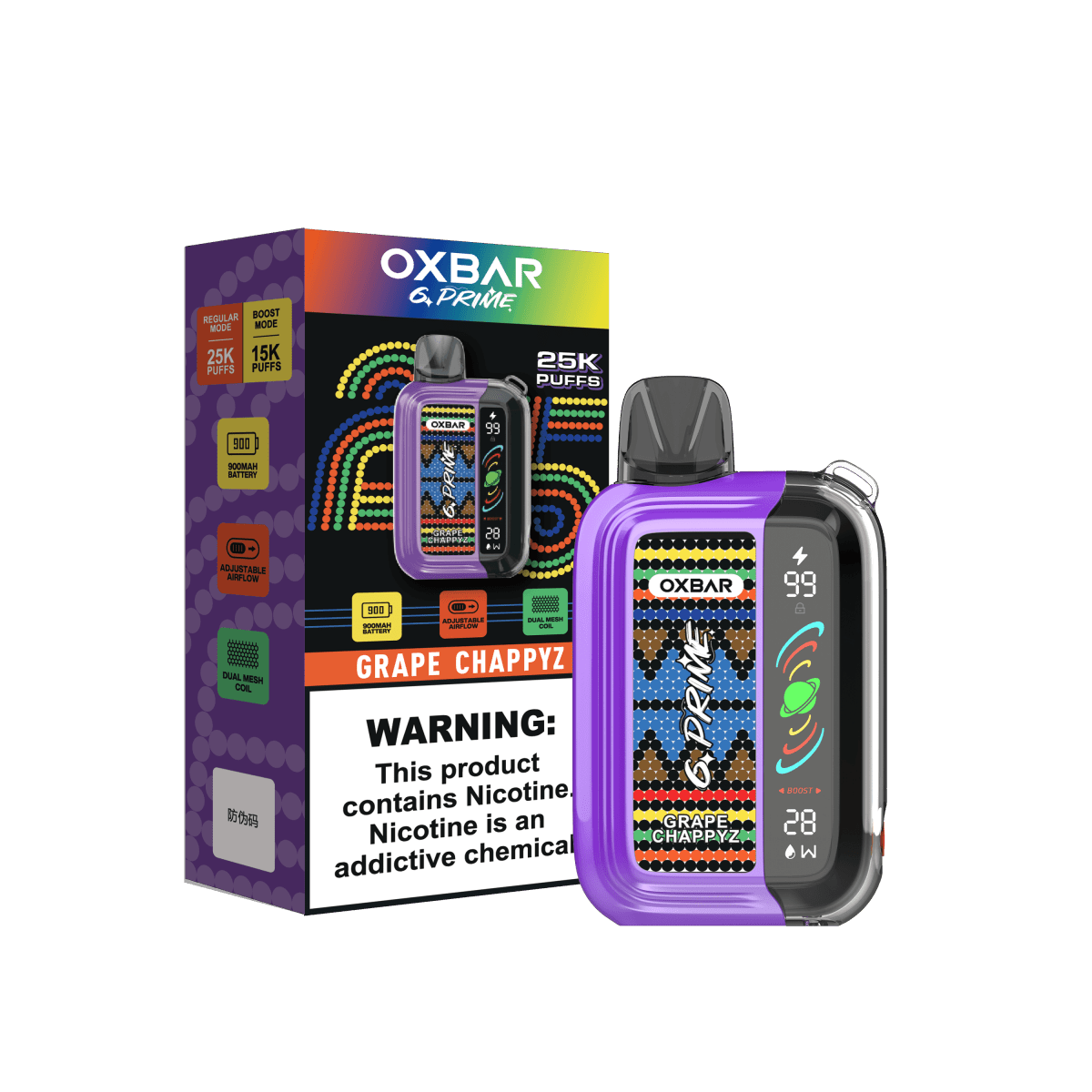 Oxbar GPrime 25K - Coffee and Vape Shop South Africa