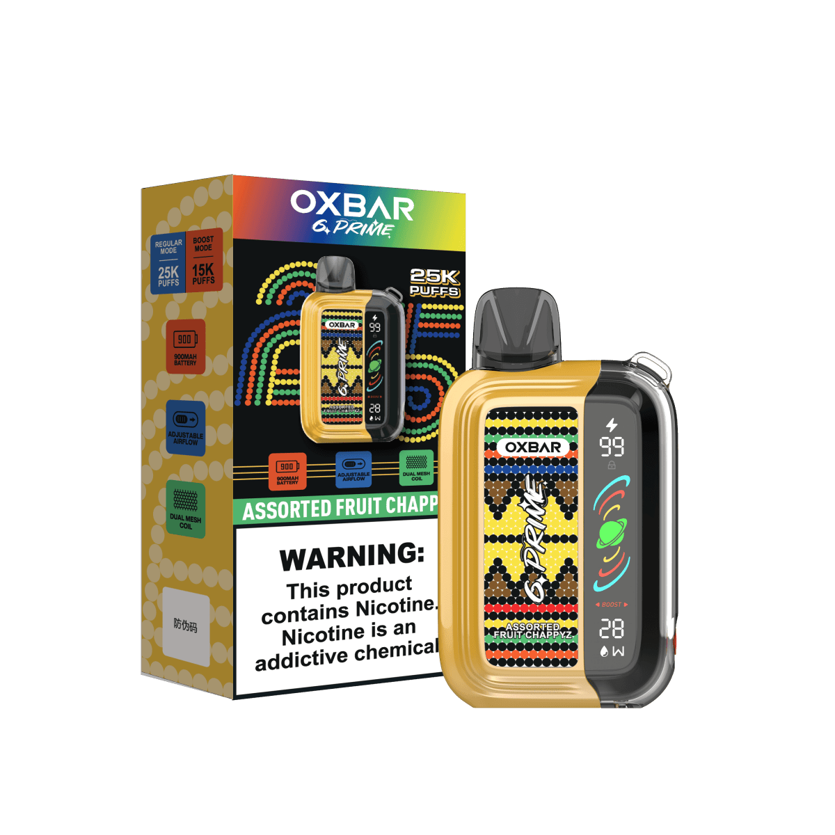 Oxbar GPrime 25K - Coffee and Vape Shop South Africa