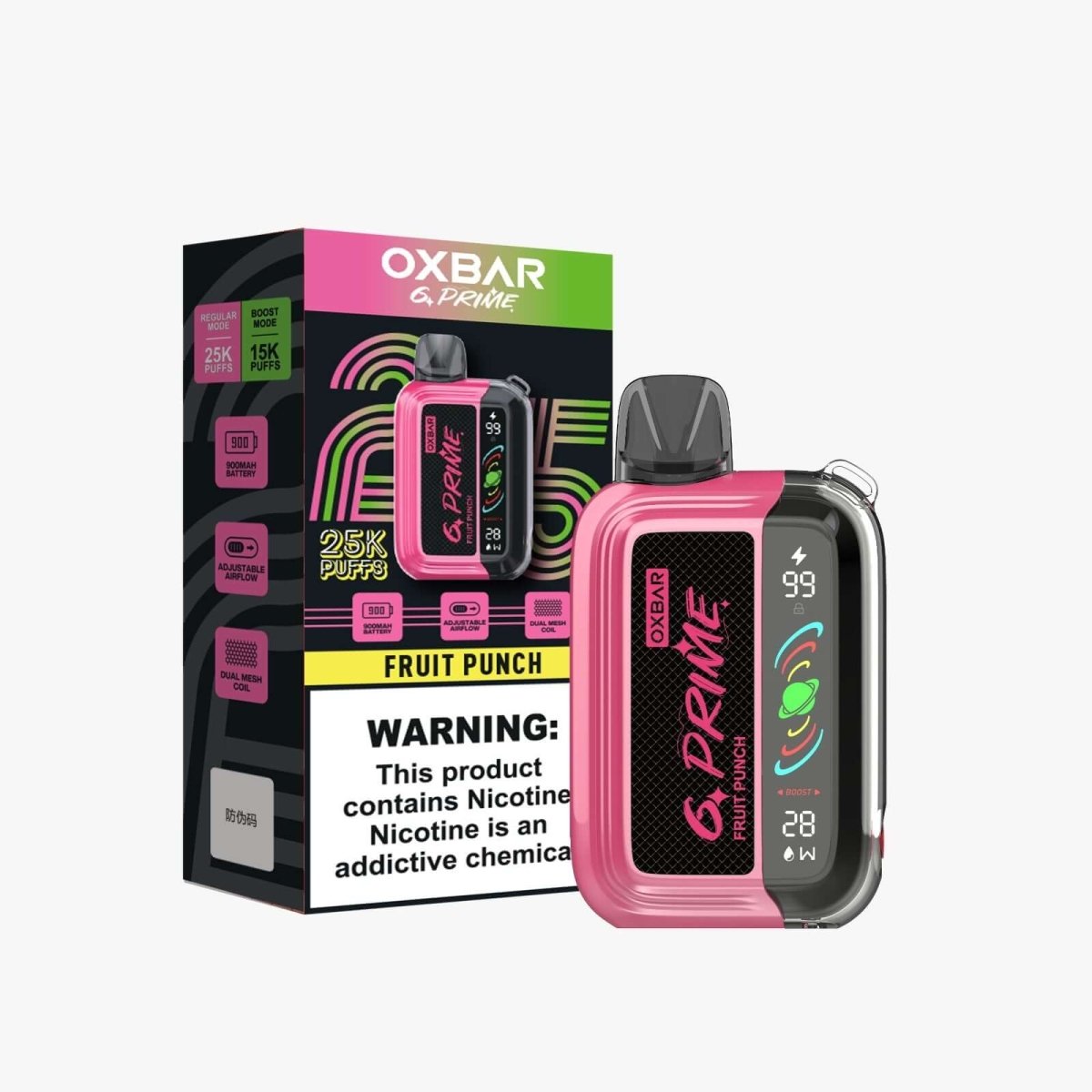 Oxbar GPrime 25K - Coffee and Vape Shop South Africa