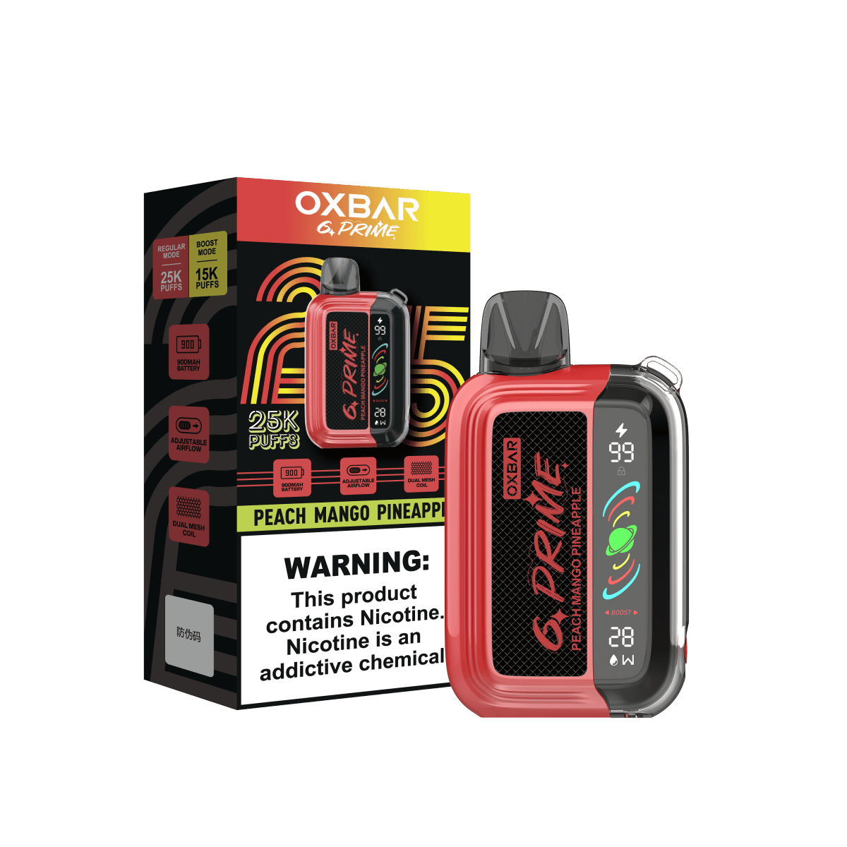 Oxbar GPrime 25K - Coffee and Vape Shop South Africa