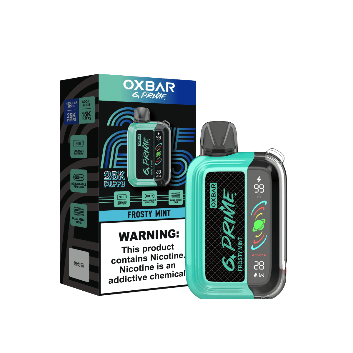 Oxbar GPrime 25K - Coffee and Vape Shop South Africa