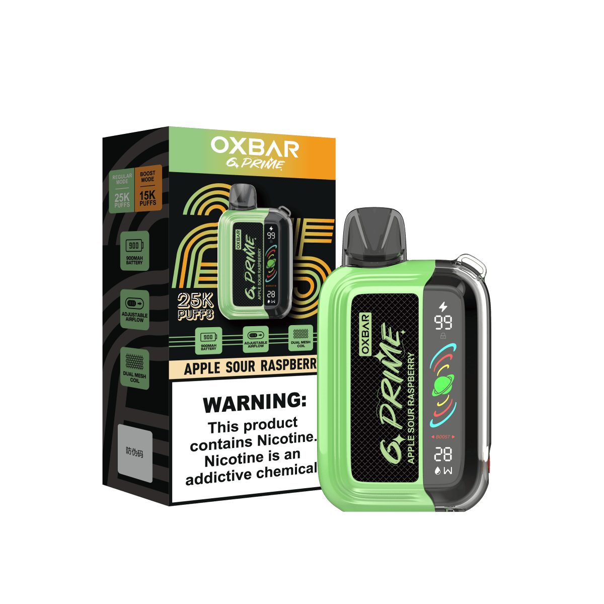 Oxbar GPrime 25K - Coffee and Vape Shop South Africa