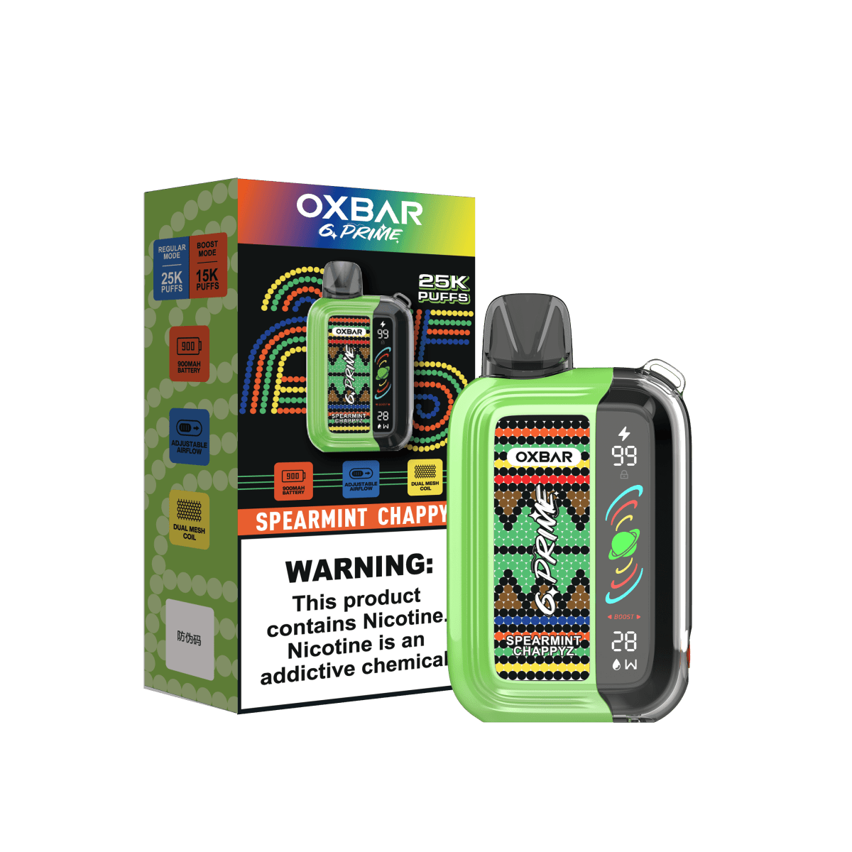Oxbar GPrime 25K - Coffee and Vape Shop South Africa