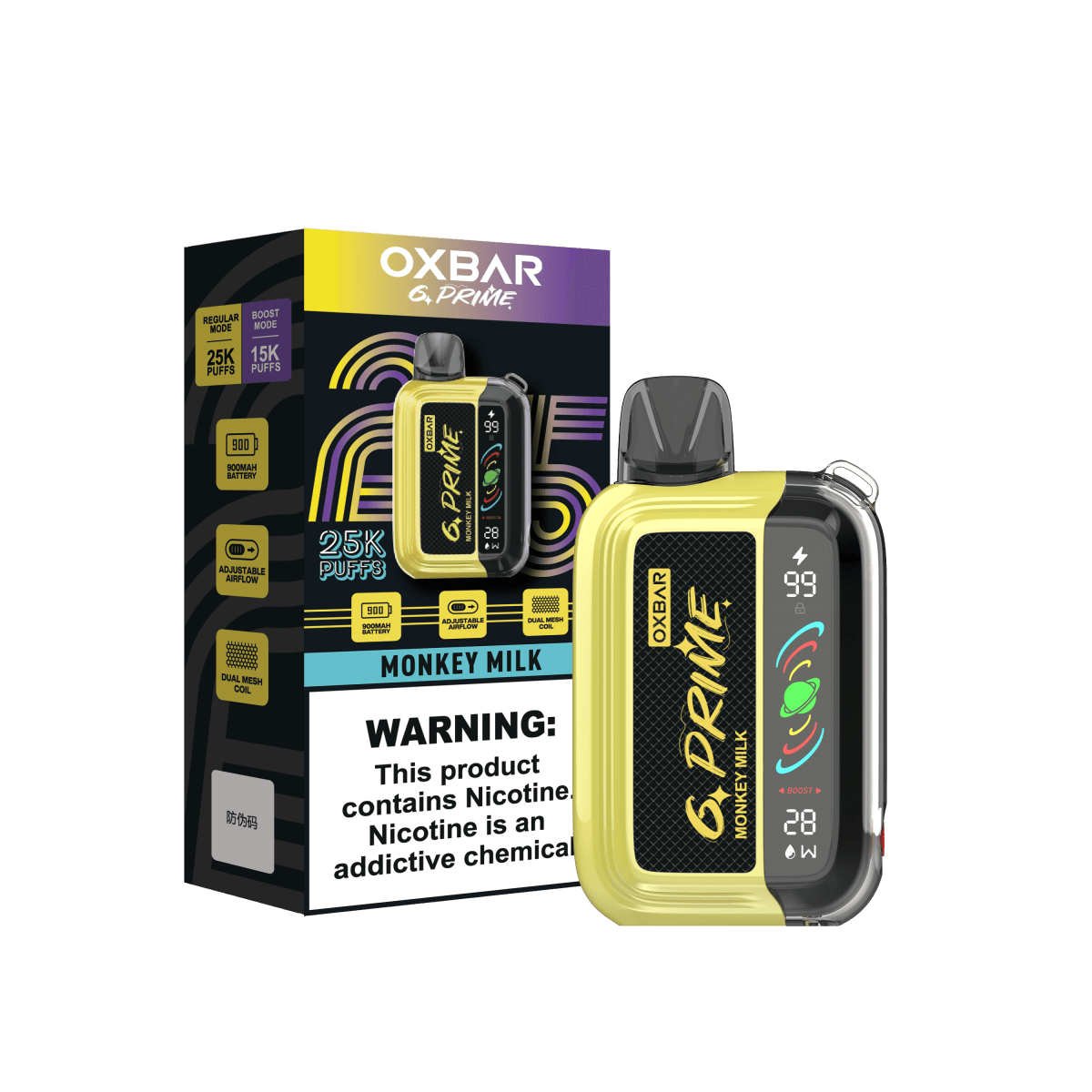Oxbar GPrime 25K - Coffee and Vape Shop South Africa
