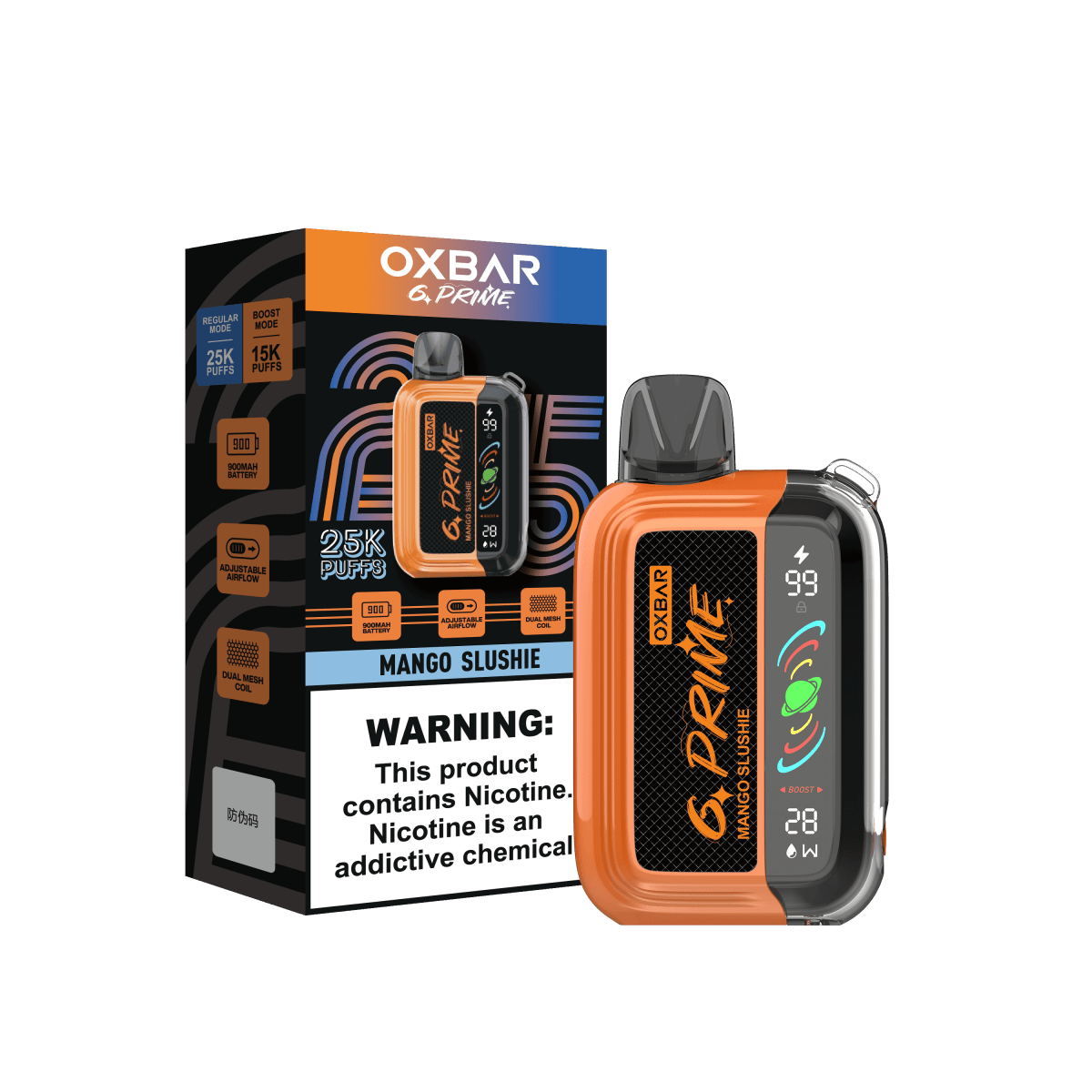 Oxbar GPrime 25K - Coffee and Vape Shop South Africa