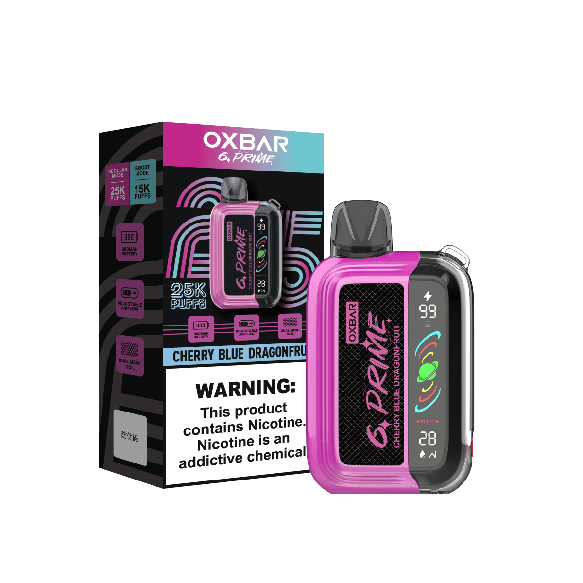 Oxbar GPrime 25K - Coffee and Vape Shop South Africa