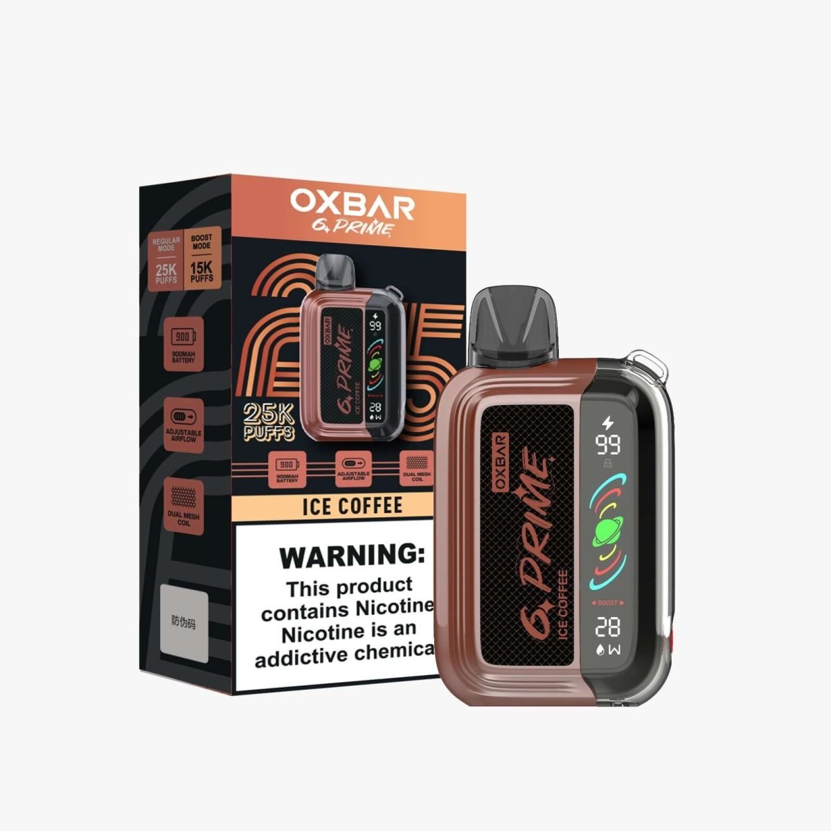 Oxbar GPrime 25K - Coffee and Vape Shop South Africa