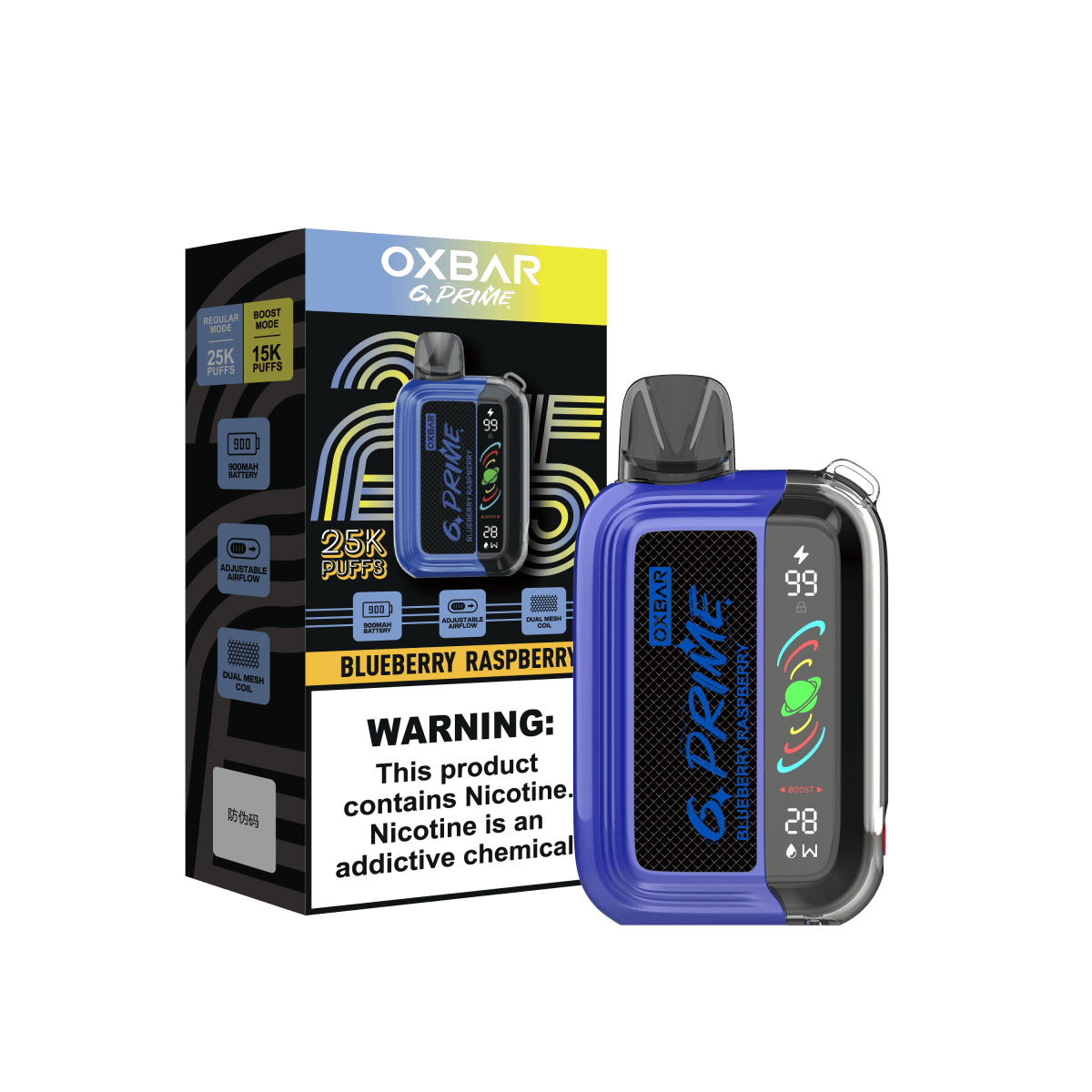 Oxbar GPrime 25K - Coffee and Vape Shop South Africa