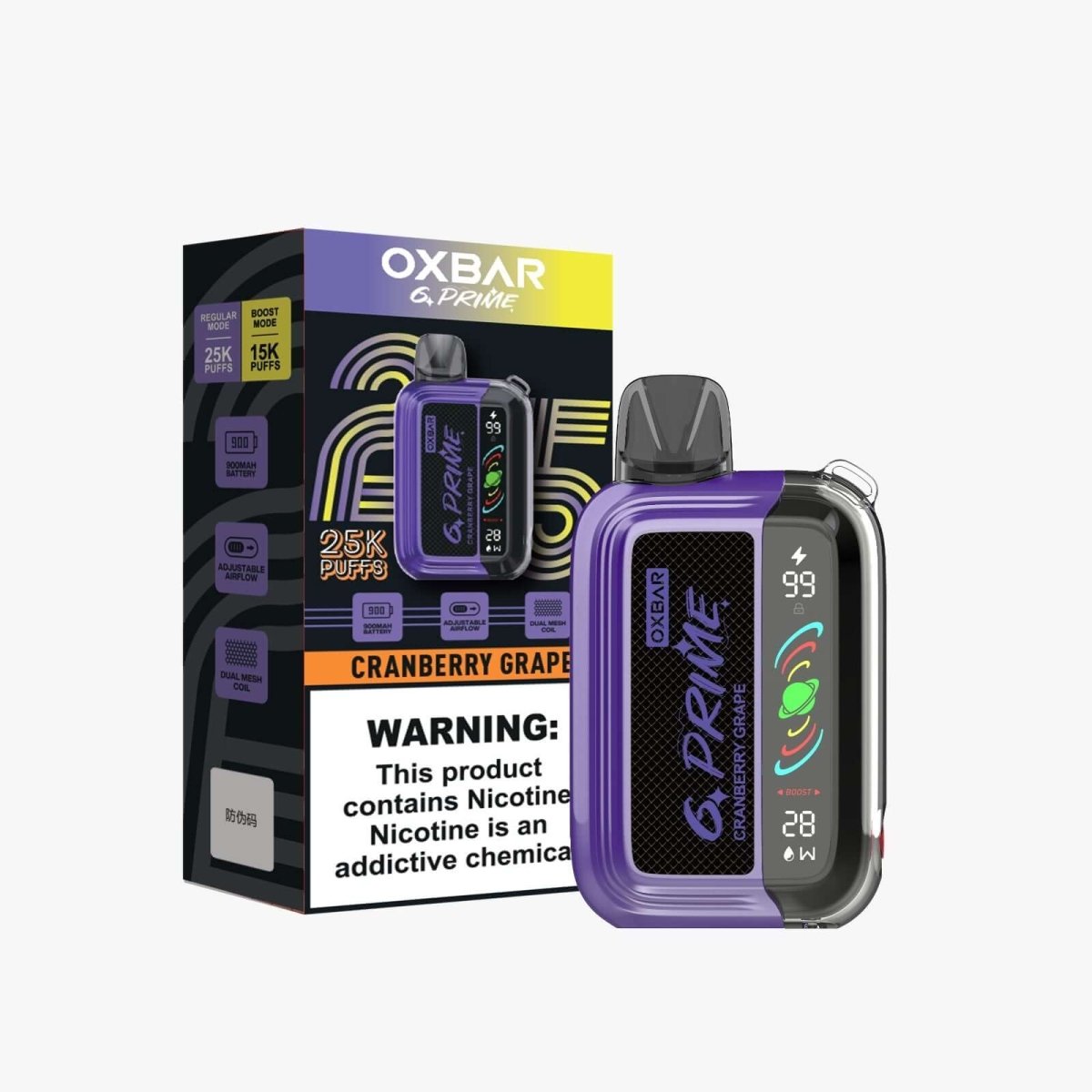 Oxbar GPrime 25K - Coffee and Vape Shop South Africa