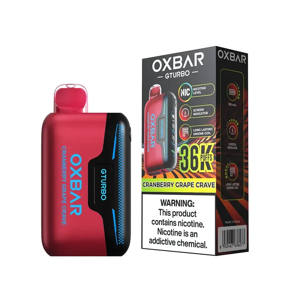 Oxbar Gturbo 36K - Coffee and Vape Shop South Africa