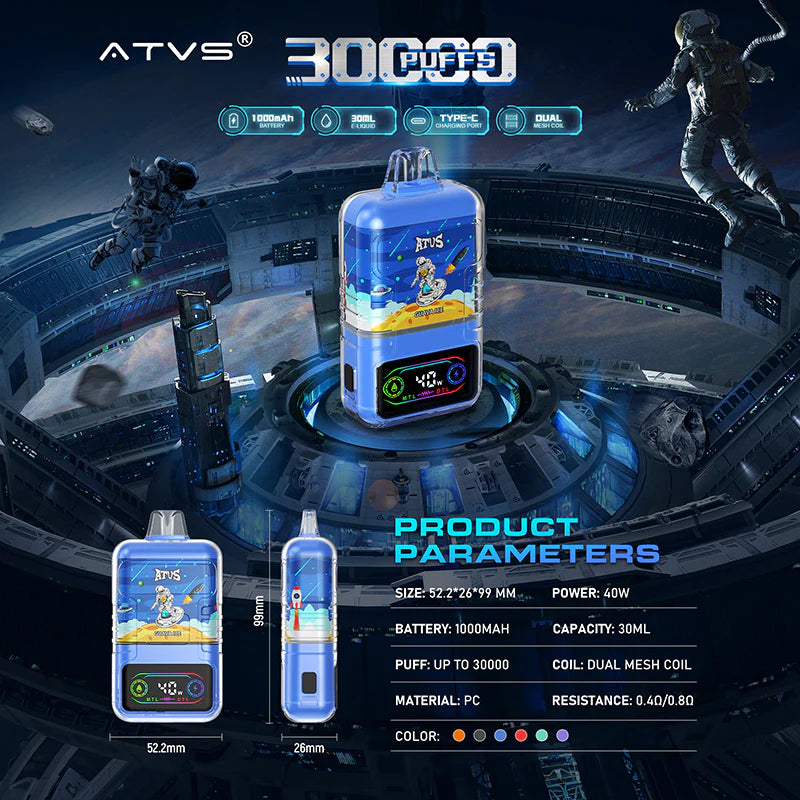 ATVS WARSHIP 30,000 Puffs Disposable Vape | Coffee and Vape