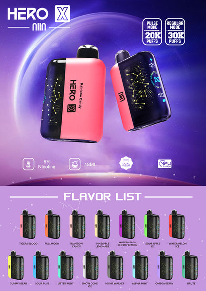 HERO X 30K Vape | Coffee and Vape