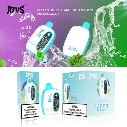 ATVS 16K Disposable Vape – 16,000 Puffs of Ultimate Vaping Satisfaction