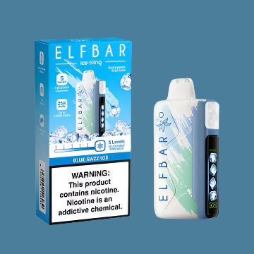 Elf Bar-Ice King 25000 Puffs Disposable Vape – Customizable Coolness & Long-Lasting Performance