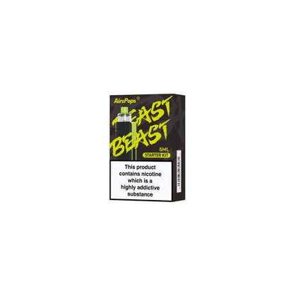 AirsPops BEAST Vape Kit – 80W Power, 5ml Tank & Dual Airflow | Coffee & Vape South Africa