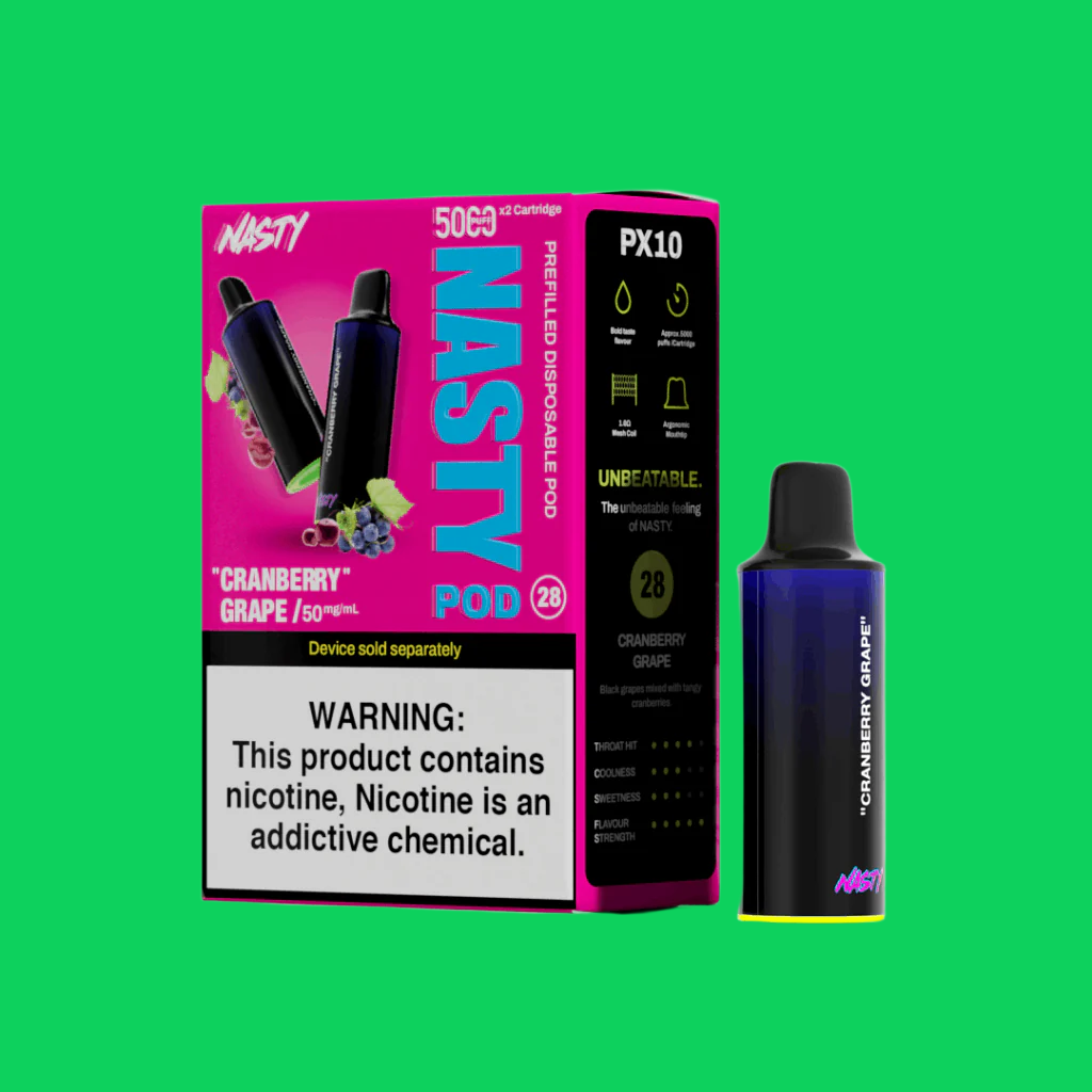 Nasty bar PX10 Pods 2 x 5000 puffs pods