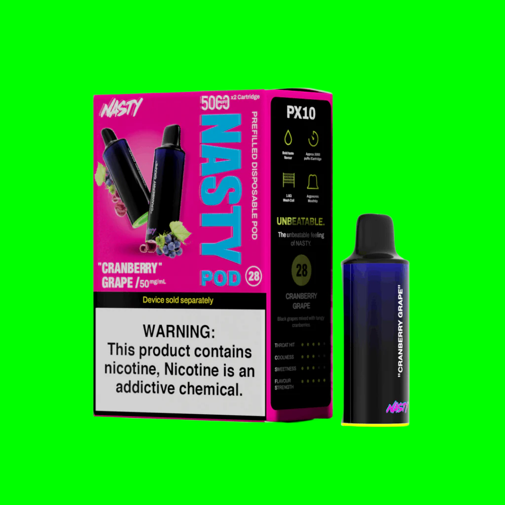 Nasty bar PX10 Pods 2 x 5000 puffs pods