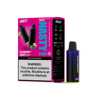 Nasty - Pods PX10 |x2 5000 Puffs Vape Cartridges