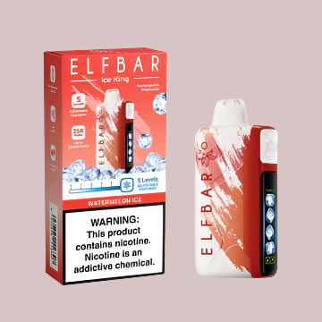 Elf Bar-Ice King 25000 Puffs Disposable Vape – Customizable Coolness & Long-Lasting Performance