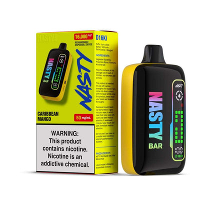 Nasty Bar 16000 Puffs D16Ki ( Vape con Winner 🏆 Best Flavour 💦)