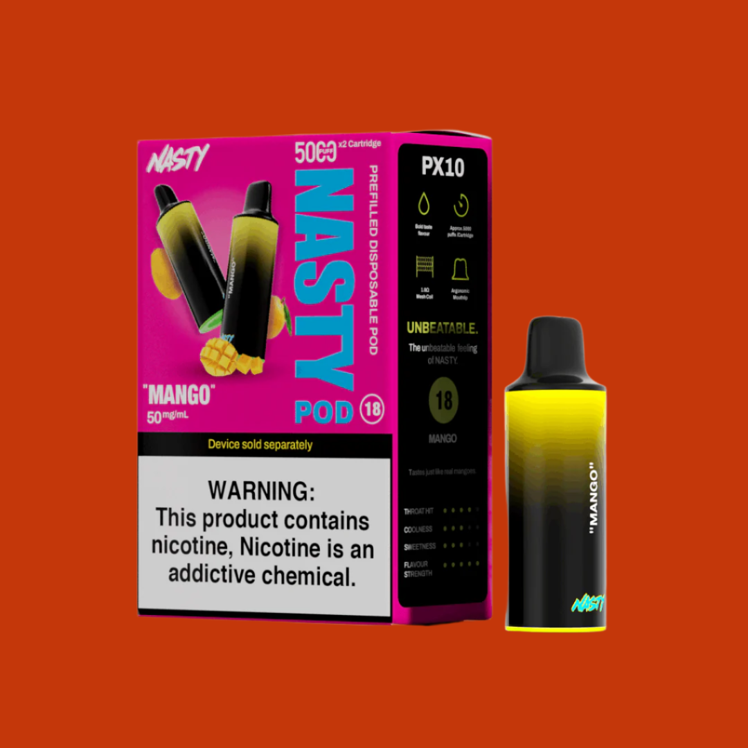 Nasty bar PX10 Pods 2 x 5000 puffs pods