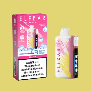 Elf Bar-Ice King 25000 Puffs Disposable Vape – Customizable Coolness & Long-Lasting Performance