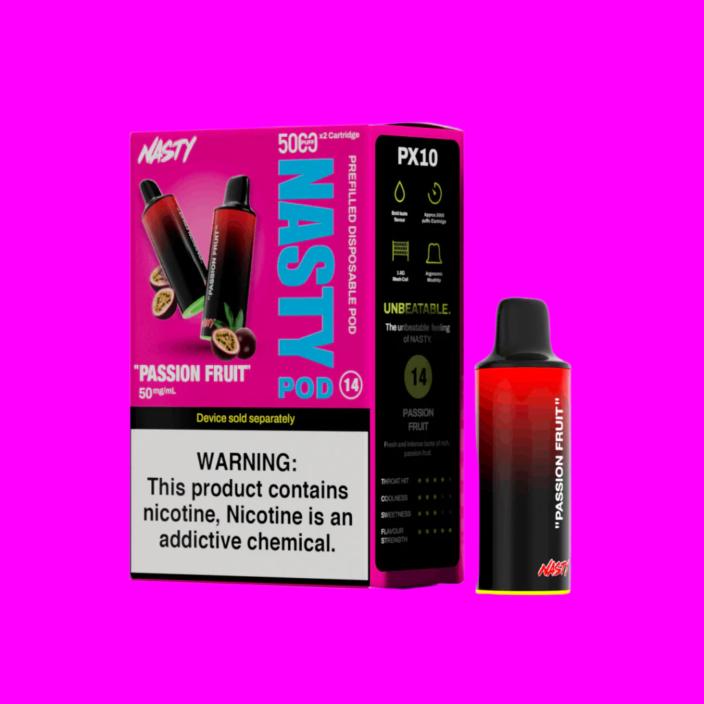 Nasty PX10 Pods|x2 5000 Puffs Vape Cartridges – Coffee and Vape Shop ...