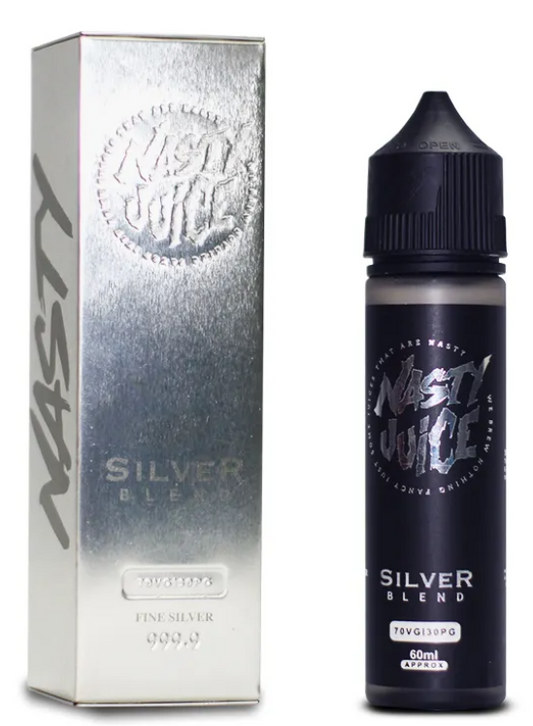 Nasty Juice Tobacco Silver Blend E-Liquid 60ml 6mg