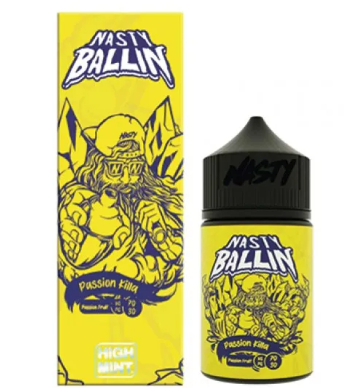 Passion Killa High Mint E-Liquid 60ml 3mg - Refreshing Tropical Flavour