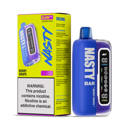 Nasty Bar XL 20,000 Puffs Berry Grape