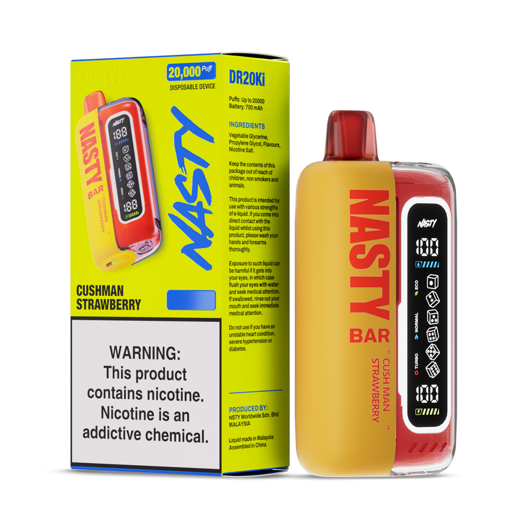 Nasty Bar XL 20,000 Puffs Cushman Strawberry