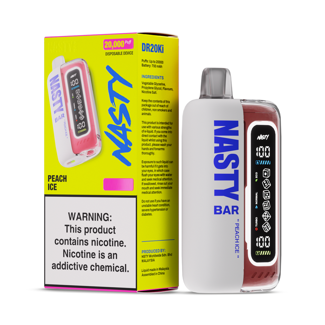 Nasty Bar XL 20,000 Puffs Peach Ice