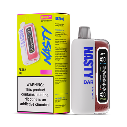 Nasty Bar XL 20,000 Puffs Peach Ice