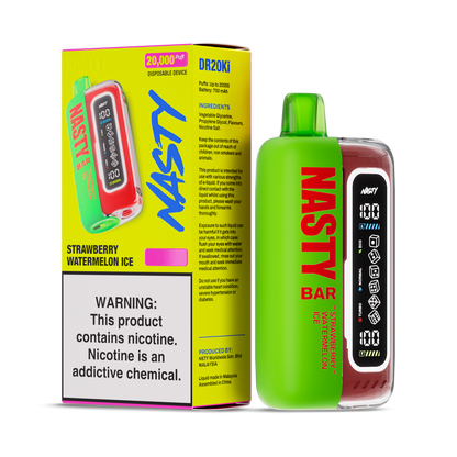 Nasty Bar XL 20,000 Puffs Strawberry Watermelon Ice