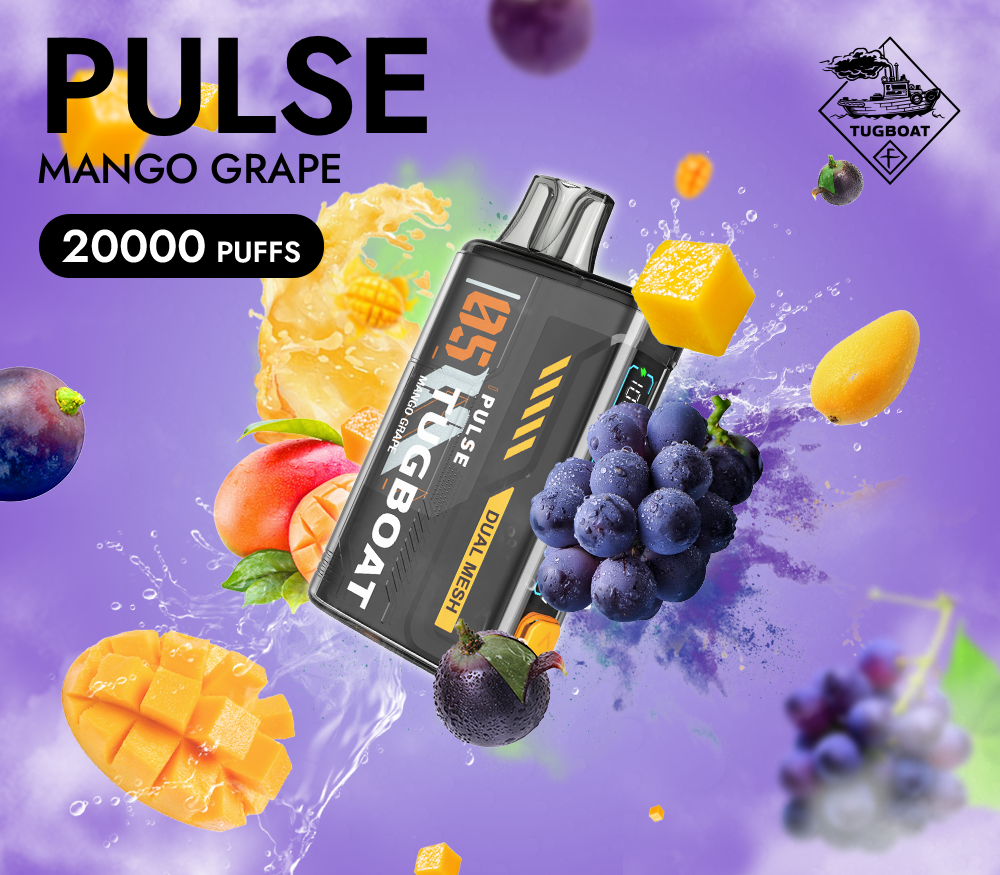 Tugboat Pulse 20000 Puffs Disposable Vape | Buy Online in South Africa with Express Shipping