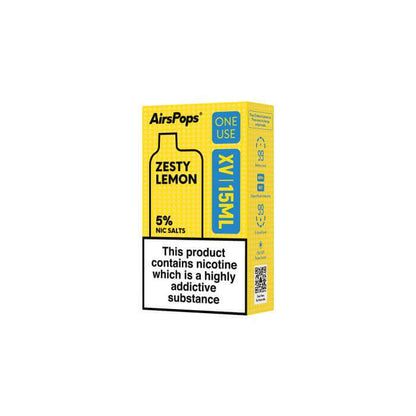 AirsPops One Use 15ml - Coffee and Vape Shop South Africa