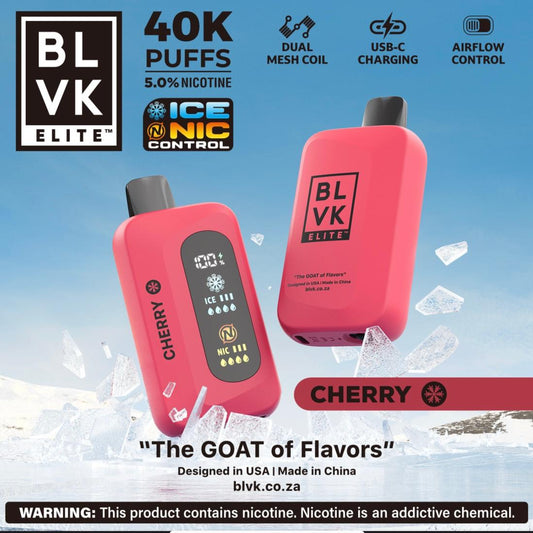 BLVK 40K NIC&ICE - Coffee and Vape Shop South Africa