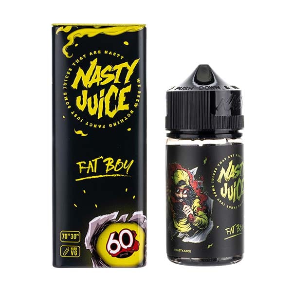 Nasty Juice – Fat Boy E - Liquid 60ml 6mg - Refreshing Mango Flavor - Coffee and Vape Shop South Africa