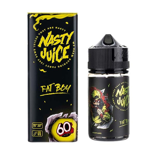 Nasty Juice – Fat Boy E - Liquid 60ml 6mg - Refreshing Mango Flavor - Coffee and Vape Shop South Africa