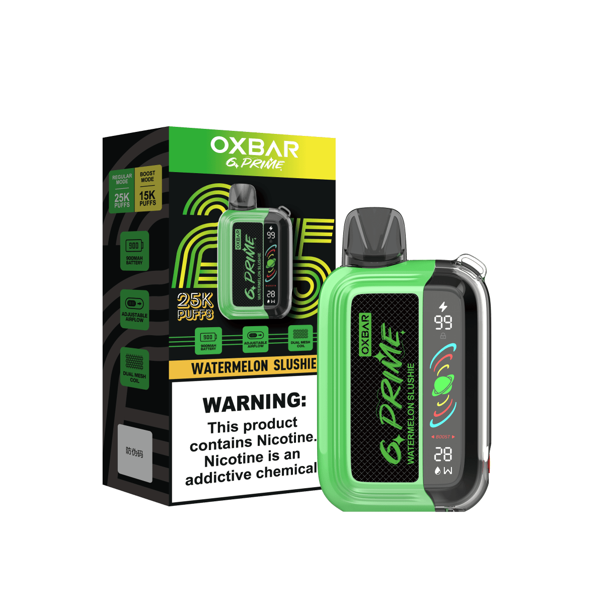 Oxbar GPrime 25K - Coffee and Vape Shop South Africa
